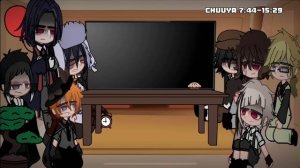 BSD react to Osamu Dazai and Chuuya Nakahara ! (part 1/?) soukoku!!