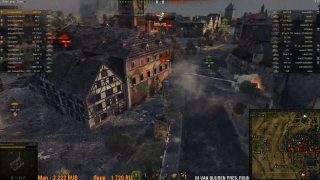 то чувство когда из за угла на тебя выехала FV215b (183) смотреть онлайн