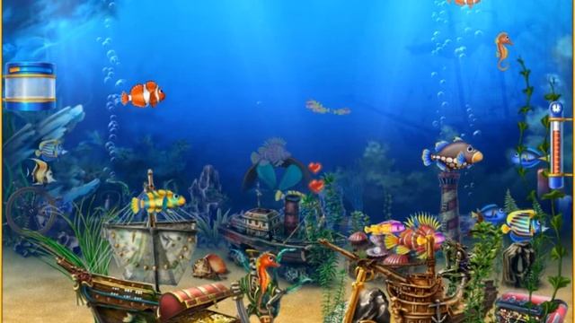 «Fishdom» (Playrix Entertainment,2008,PC) Аквариум - Сокровища пиратов смотреть онлайн