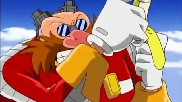 Eggman consumes a delicious banana. смотреть онлайн