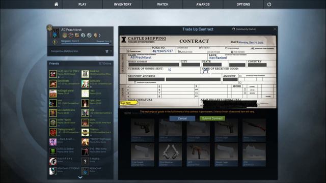 {CS:GO} Trade Up Contracts #02 | It's a Fade skin ! смотреть онлайн