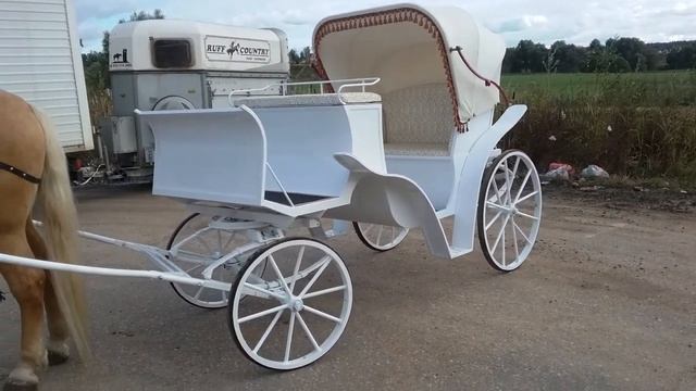Фаэтон для лошади "Чеховский". Пролетка. Каретная мастерская kazenkin.ru смотреть онлайн
