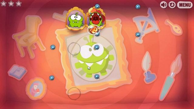 Cut the Rope: Time Travel -- Level 2-3 [The Renaissance] Walkthrough смотреть онлайн
