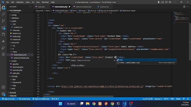 Laravel Sinhala Tutorial 2023 beginner Quick Guide смотреть онлайн