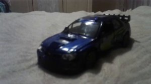Игрушечная машинка subaru impreza wrx sti