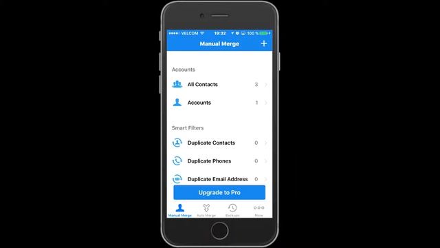 Как удалить контакты с айфона через “Contacts Cleanup & Merge Free“ смотреть онлайн