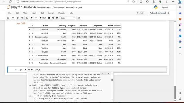 Python | Panda 7 | fillNa() ,Dropna() part 1 смотреть онлайн