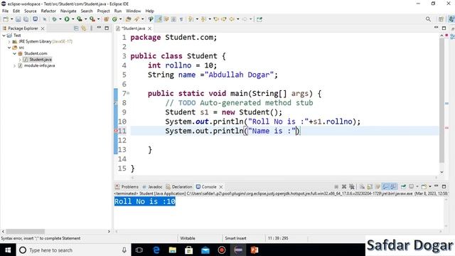 How to Create Java Class Attributes Step by Step | Object Oriented Programming using Java смотреть онлайн