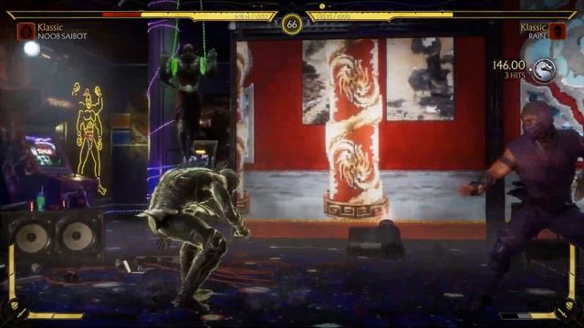 Mortal Kombat 11 - (Klassic) Rain Vs (Klassic) Noob Saibot (Very Hard) смотреть онлайн