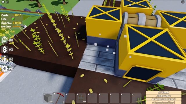 The Most COMPACT Wheat Farm In Block Tycoon ROBLOX! смотреть онлайн