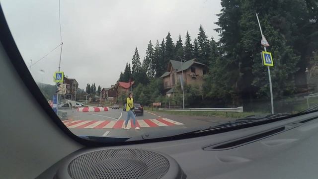 Дорога Татаров - Буковель. Качество дороги до Буковель. Как доехать до парковки отеля PetroS смотреть онлайн