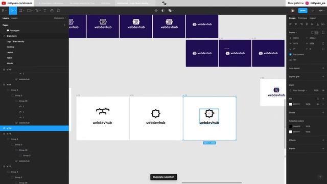Logo, Brand Identity UX/UI Figma