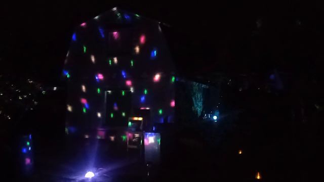 Световое шоу на даче))) смотреть онлайн