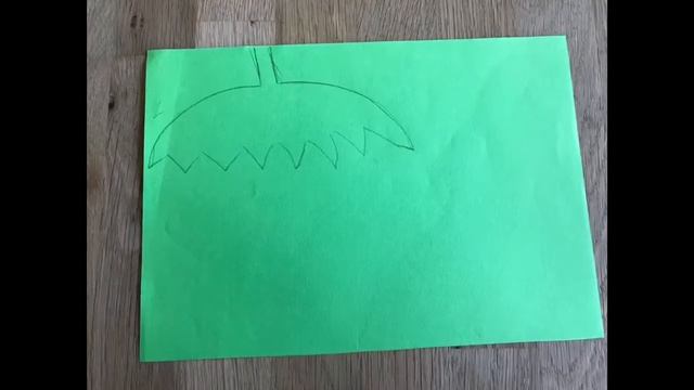 Клубничка из бумаги, сделай аппликацию сам смотреть онлайн