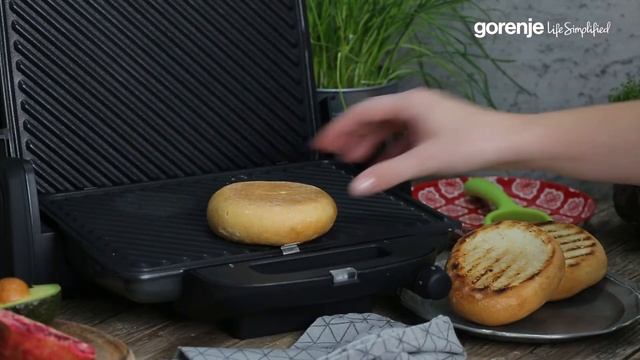 Gorenje Contact grill KR1800SM смотреть онлайн