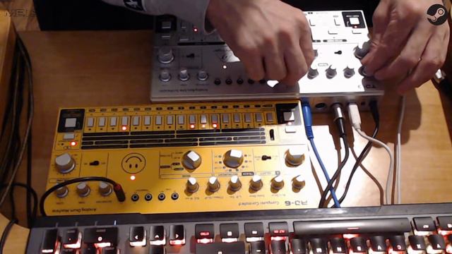 #Behringer #RD6 #TD3 TD 3 und RD 6 Freestyle Live Jam - Meister Stein Live @Home - 19.08.2021 смотреть онлайн