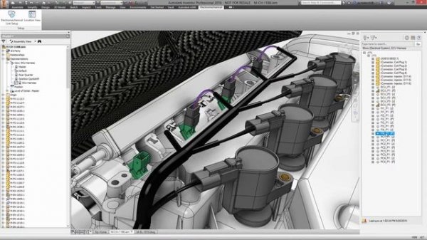 Autodesk Inventor Cable and Harness