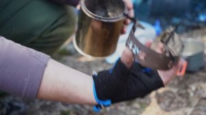 Турбопечь щепочница Airwoods BM Easy Hike турбопечка на батарейках