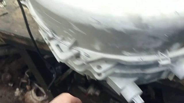 Ремонт стиральной машины, как поменять подшипники в неразборном барабане. смотреть онлайн