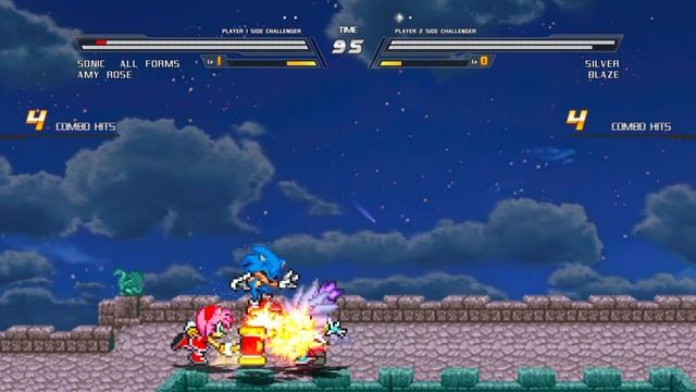 Sonic IS NOW GODLIKE In This NEW Fighting GAME | Sonic Battle Mugen HD смотреть онлайн