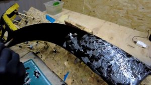 Кованый карбон, БОЛЬ мастера