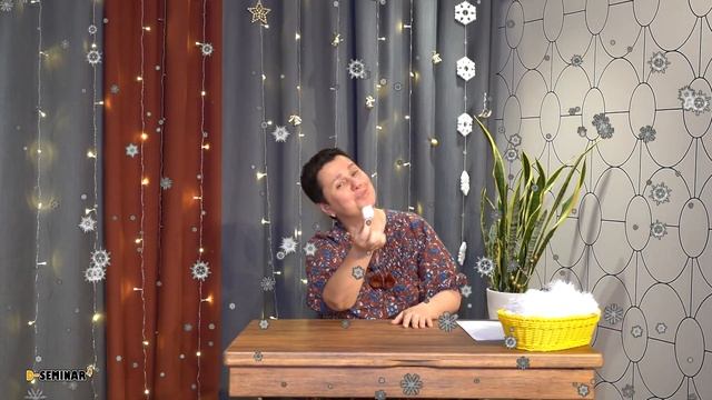 Зимняя песенка для малышей. Музыкально-сенсорная игра: Снежинки-пушинки | d-seminar смотреть онлайн