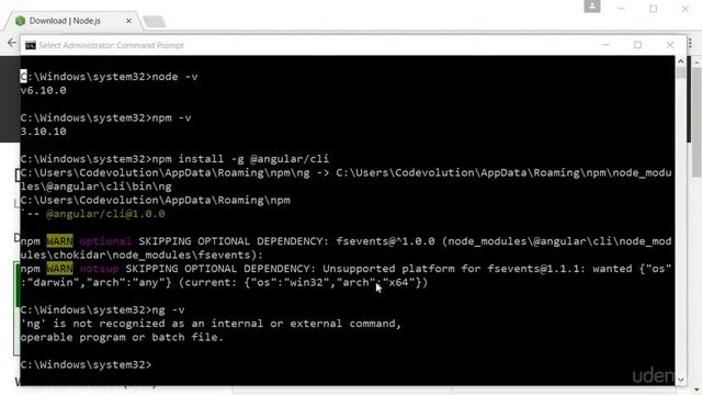 Angular CLI - Mastering the Basics : Installation смотреть онлайн
