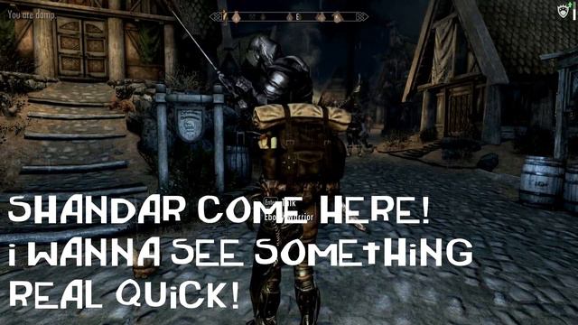 Haafingar Arc WHAT AN UNIT OF A MAN! The Elder Scrolls V Skyrim Special Edition 218 смотреть онлайн