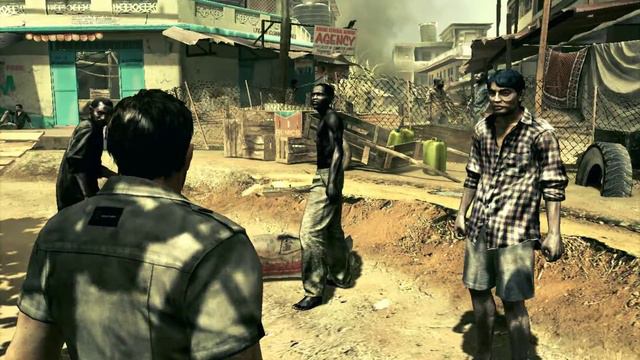 Resident Evil 5 - "Chris Redfield breaks up the party" смотреть онлайн