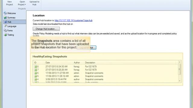 Introduction to the Project View in Oracle Policy Modeling - Cloud Edition смотреть онлайн