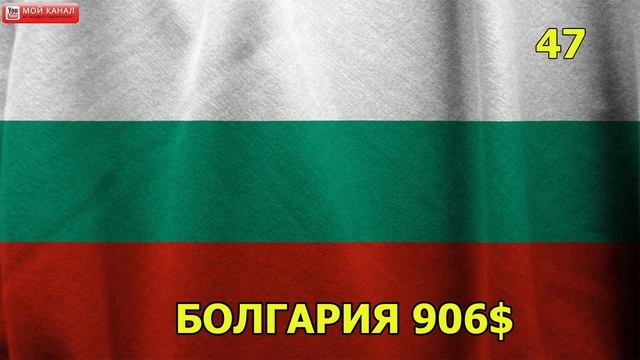СРЕДНЯЯ ЗАРПЛАТА ПО СТРАНАМ 2021- 2021 ЖЫЛГА КАРАТА ДҮЙНӨ ЖҮЗҮНДӨГҮ ОРТОЧО ЭМГЕК АКЫ