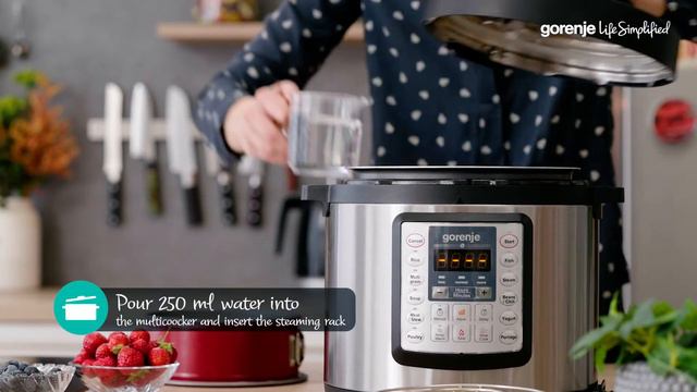 MultiCooker MC6MBK By Gorenje • Culinary Guide • Cheesecake