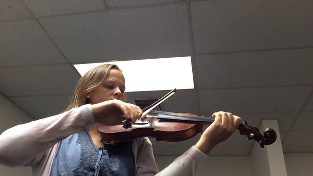 G major scale - violin, viola смотреть онлайн