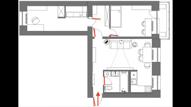 Правильное открывание дверей в квартире смотреть онлайн