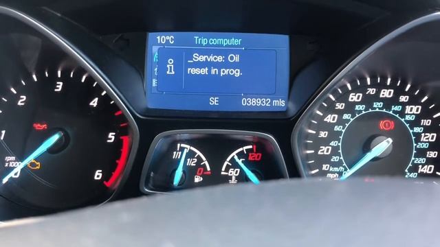 Ford Kuga Oilservice Reset - Quick Steps To Success.