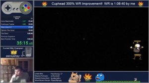 Cuphead DLC 300% Speedrun 1:07:18 (FORMER World Record)