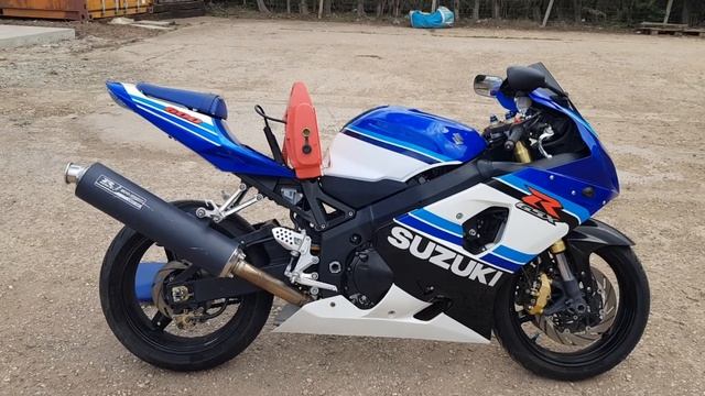 2005 Suzuki GSX-R600 K5 Anniversary model. смотреть онлайн