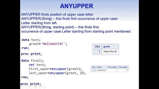 How to split a character variable at upper case letter in SAS смотреть онлайн