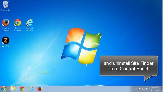 How to uninstall SiteFinder (Internet Explorer, Firefox). Site Finder removal guide смотреть онлайн