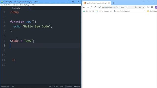 PHP Variable Functions Tutorial in Bangla смотреть онлайн
