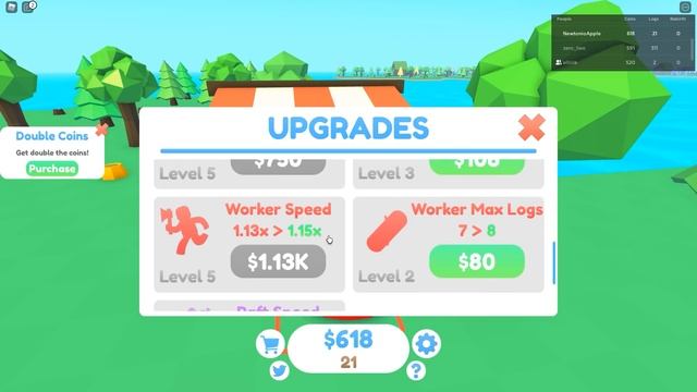 Я СДЕЛАЛ АРМИЮ ЛЕСОРУБОВ! ПРОКАЧАЛСЯ НА МАКСИМУМ В СИМУЛЯТОРЕ ЛЕСОРУБА ROBLOX! смотреть онлайн