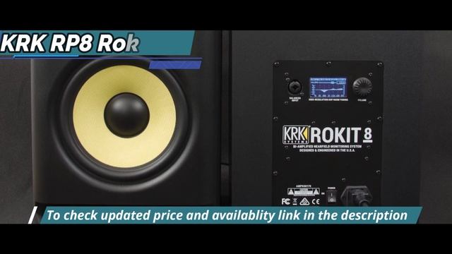 KRK RP8 Rokit 8 G4 review 2024 -best Studio Monitor 2024 смотреть онлайн