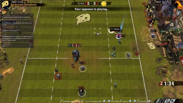 Blood Bowl 2. Гоблины. Ладдер. смотреть онлайн