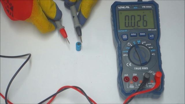 Test Digital Multimeter VENLAB VM-600A смотреть онлайн