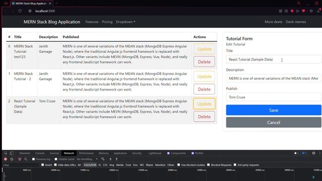 MERN (Mongo DB + Express + React JS + Node JS) End to End Full-stack Application (Test - part 02) смотреть онлайн