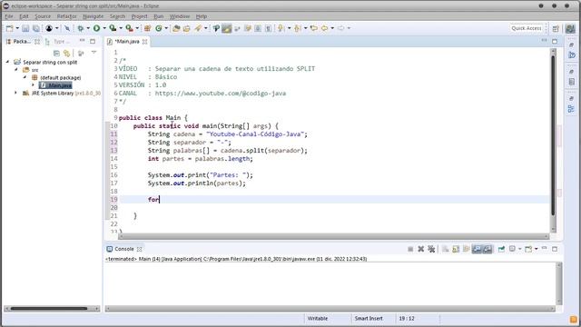 Cómo Separar Cadenas con Split # Java Básico смотреть онлайн