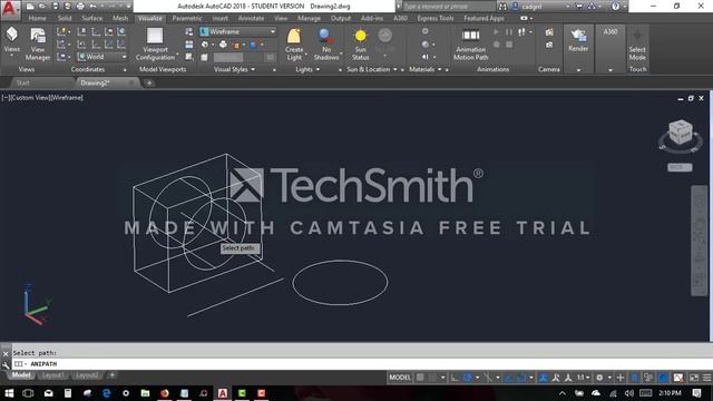 anipath basics AutoCAD 2018 смотреть онлайн