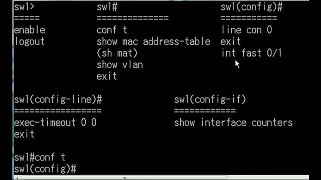 Python code simulates a Cisco Switch ver2 смотреть онлайн