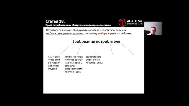 Закон о Защите прав потребителей. Товары и недостатки. Права потребителей. смотреть онлайн