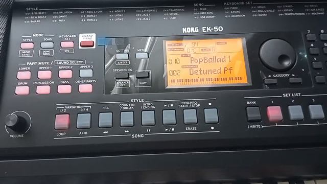 wada KORG EK 50 смотреть онлайн